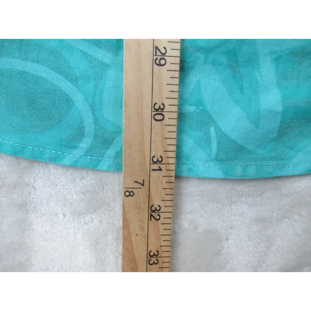 Fresh Produce Shirt Womens Large Green Floral Button Up Long Sleeve‎ Ladies - Picture 7 of 8